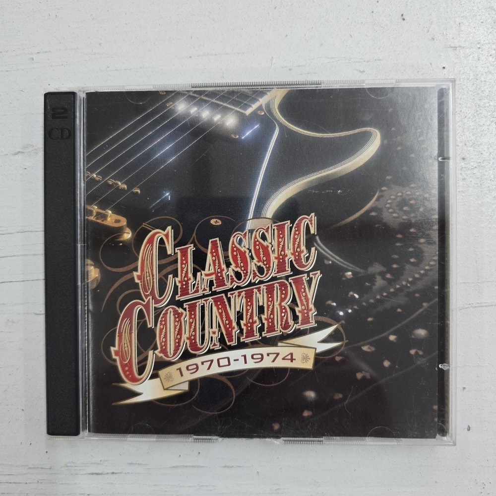 Classic Country 1970-1974 Double Disc CD Set Sony Music Various Artists